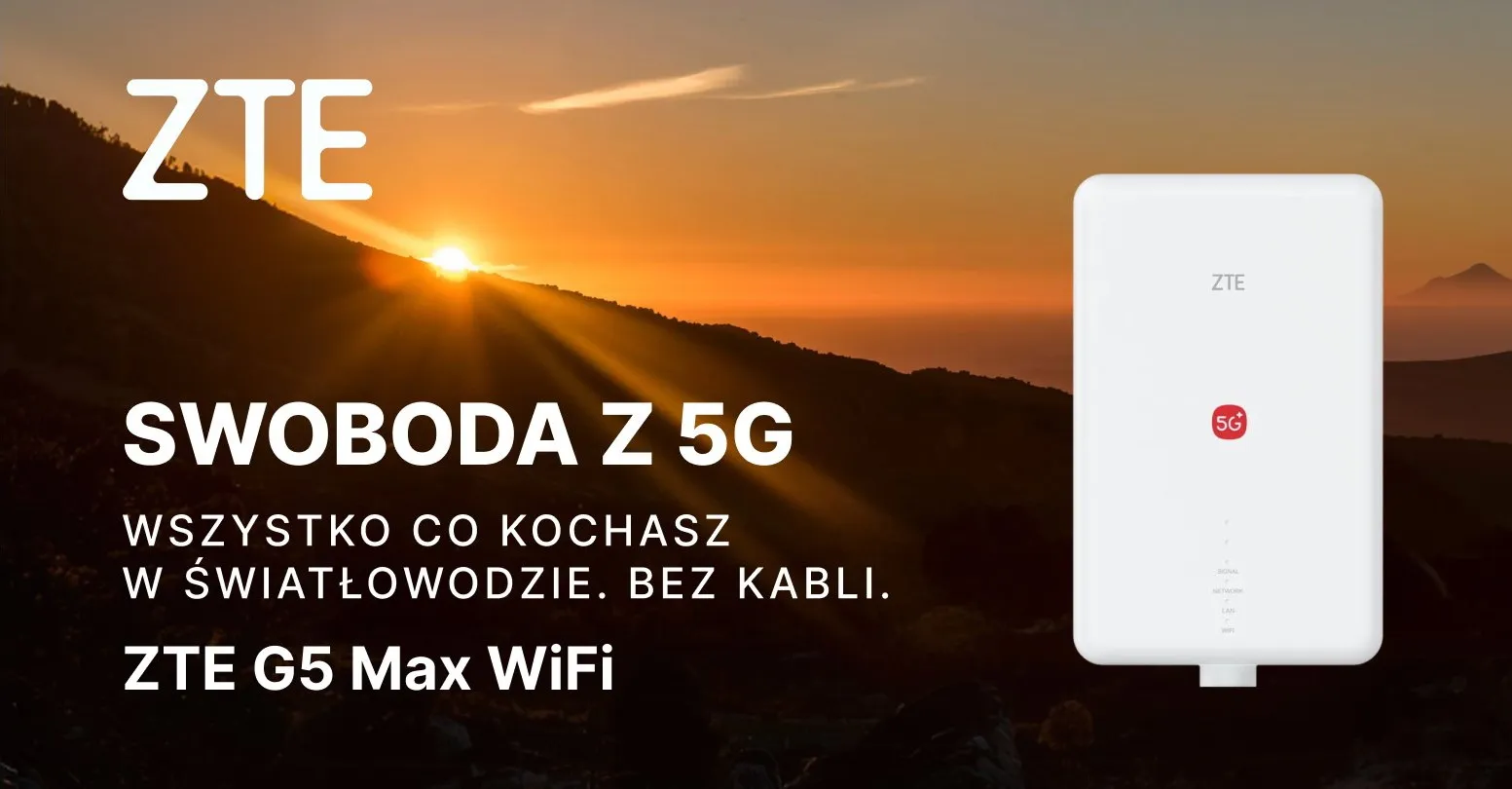 Router ZTE Swoboda Z 5G, kampania premierowa